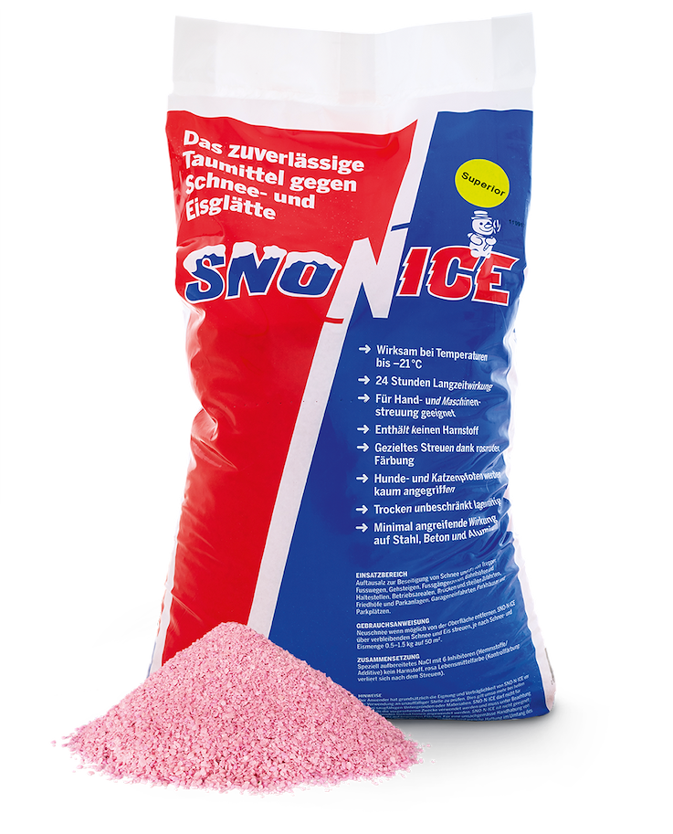 SNO-N-ICE 1Stk. Palett, 40 Stk. Säcke à 25 kg