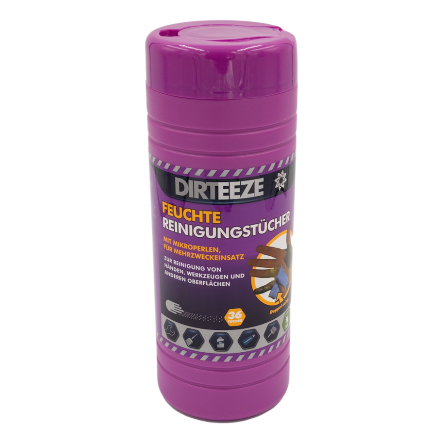 Dirteeze feuchte Wischtücher  Hände / Maschinen 36