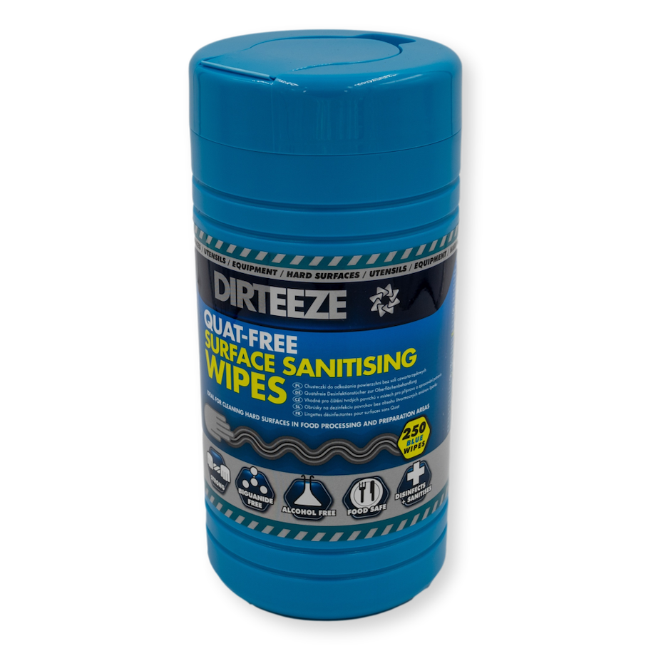 Dirteeze feuchte Wischtücher  antibakteriell 250